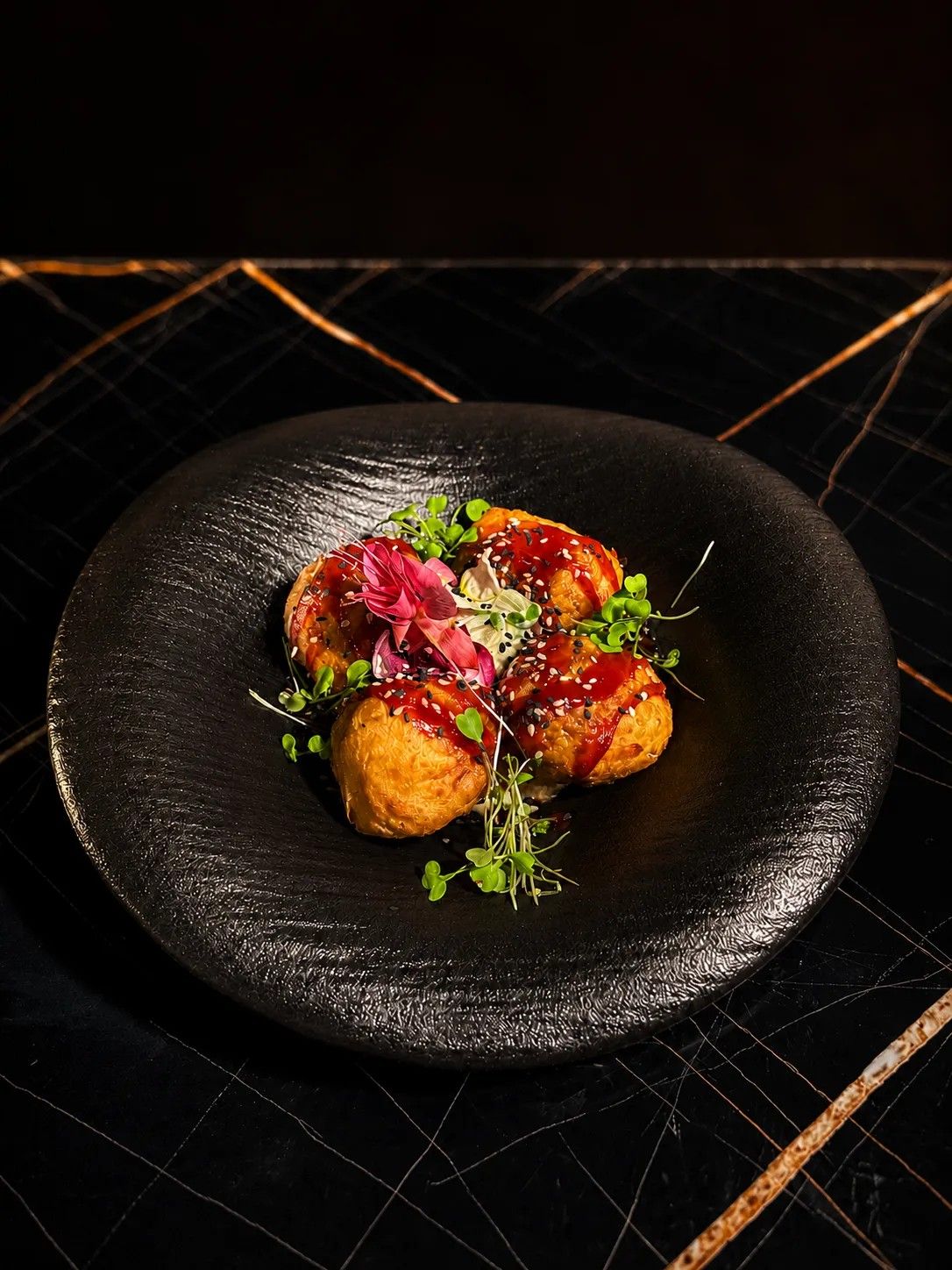 Bananas Pork, entrada de Selva Negra
