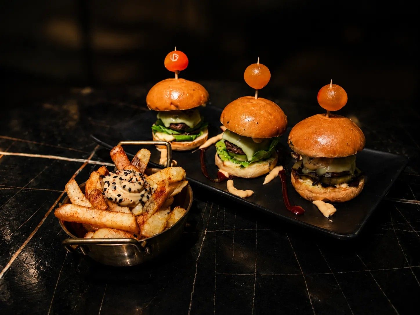 Mini Hamburguesas Selva Negra, entrada de Selva Negra